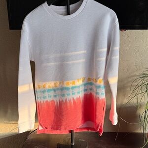 Magellan Outdoors Kids Sweater in White, Red, and Yellow